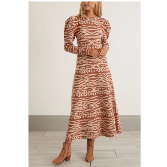 Ulla Johnson Dresses & Skirts - Ulla Johnson Andromeda Midi Jacquard Dress